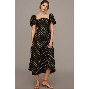 long night dress with long sleeves Ethereal Lace Trim Long Sleeve Nightgown main image 1